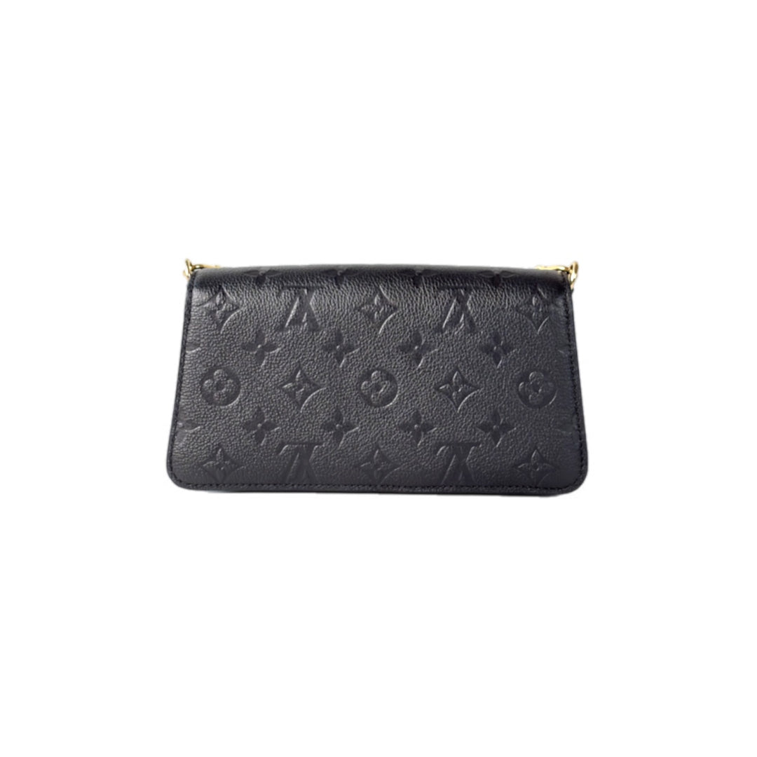 Louis Vuitton WOC Métis Leather Black Bag