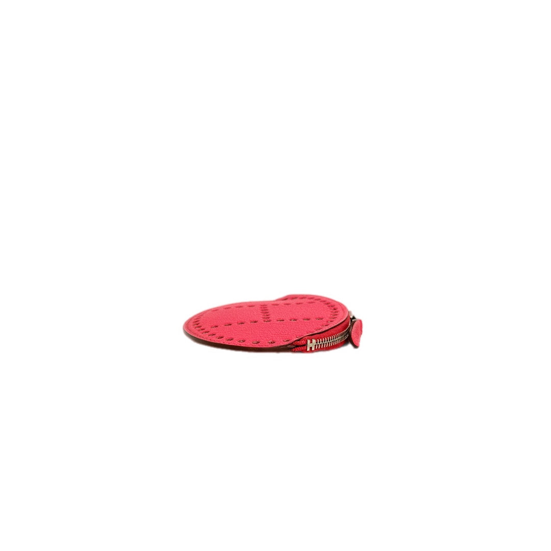 Hermes Evelyne Pink Leather Coin Purse
