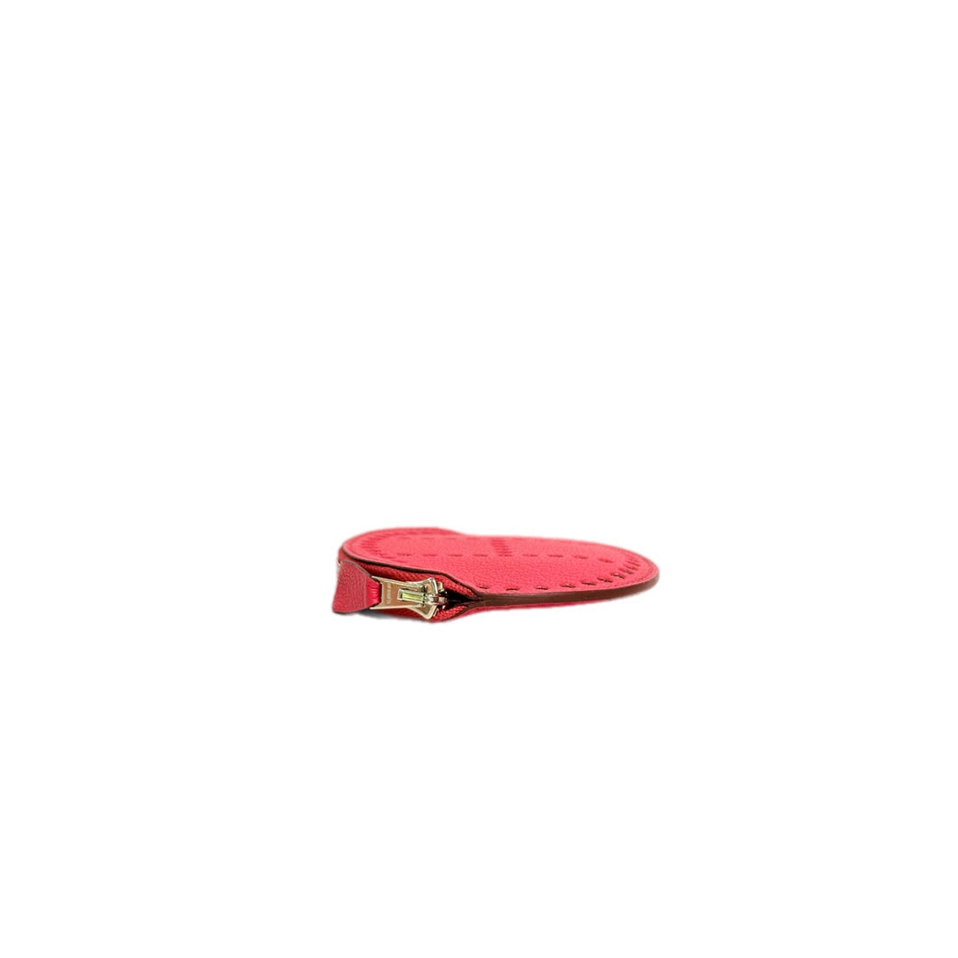 Hermes Evelyne Pink Leather Coin Purse
