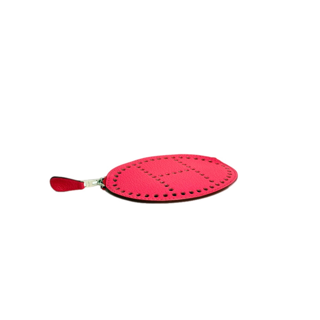 Hermes Evelyne Pink Leather Coin Purse