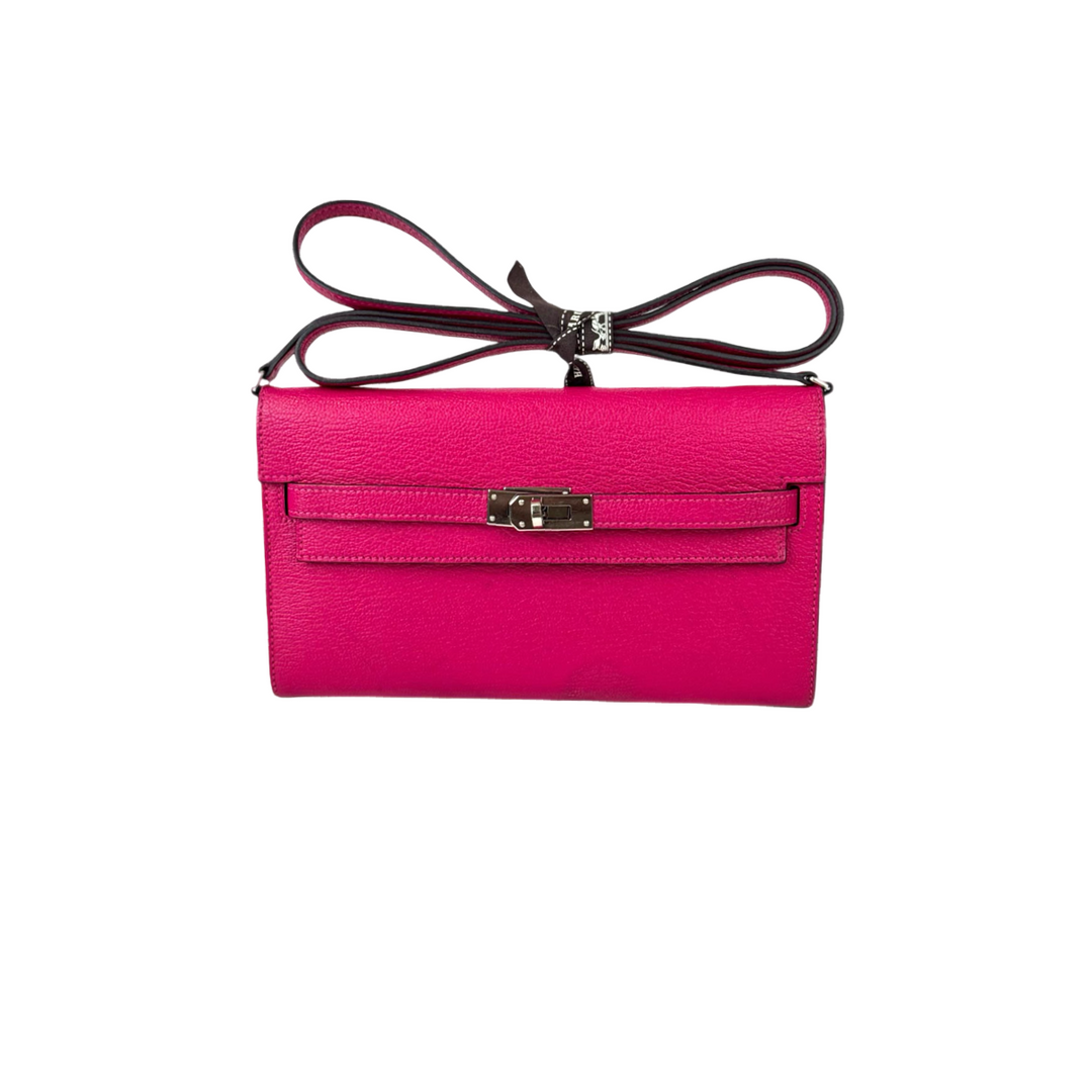 Hermes Pink Kelly To Go Bag