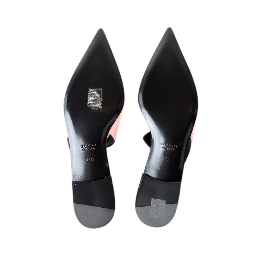 Gucci Pink Flat Shoe #37.5
