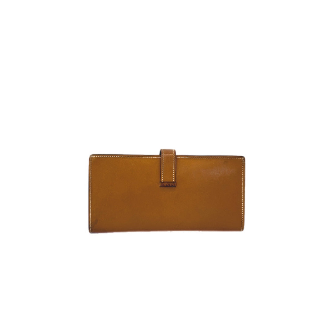 Hermes Bearn Long Wallet Gold
