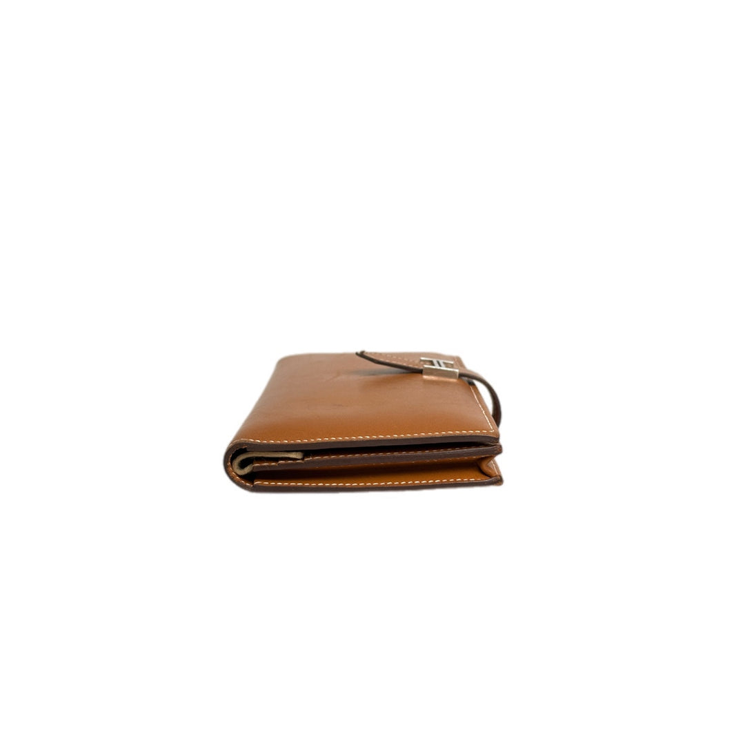 Hermes Bearn Long Wallet Gold