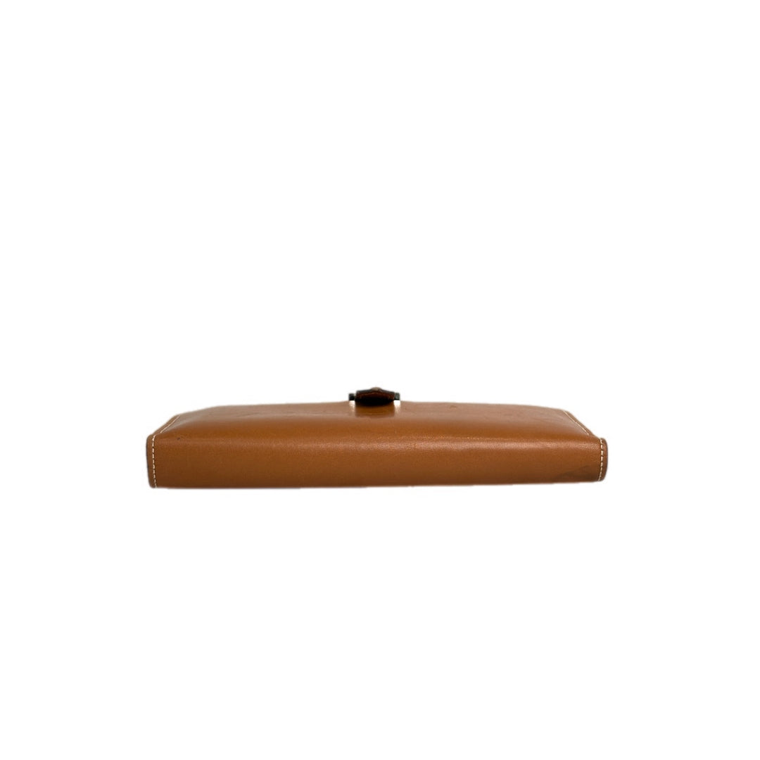 Hermes Bearn Long Wallet Gold