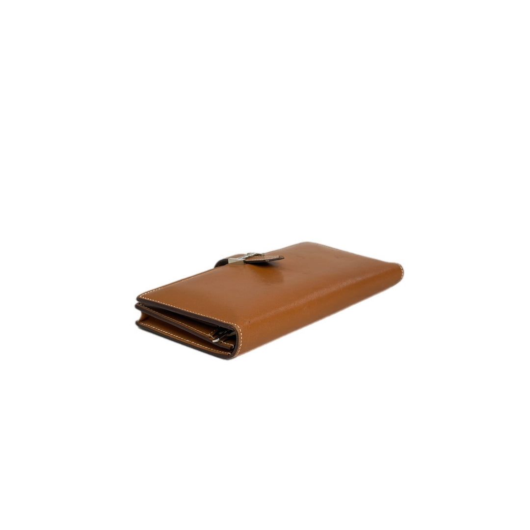 Hermes Bearn Long Wallet Gold