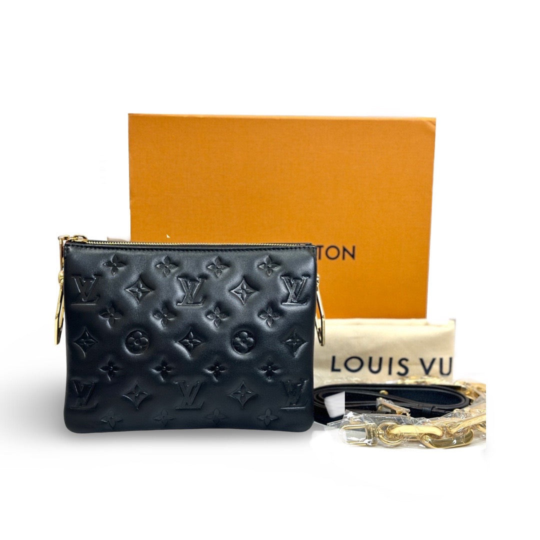 Louis Vuitton Black Coussin BB Bag