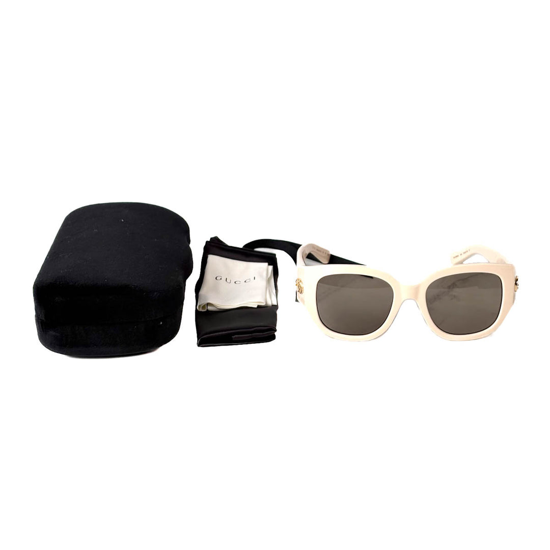 Gucci Cream Sunglasses