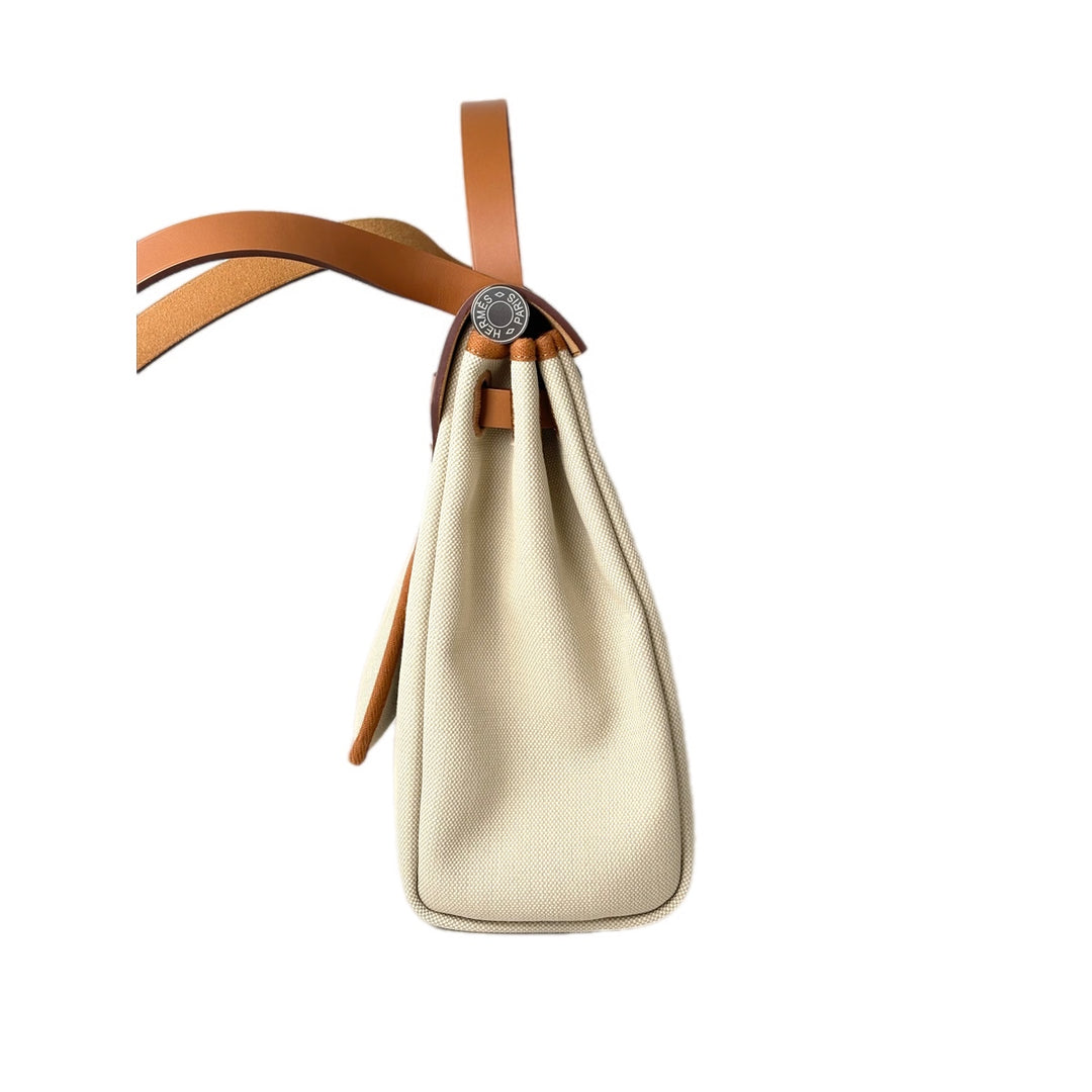 Hermes Herbag Bag Zip 31 Beton/Brown