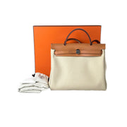 Hermes Herbag Bag Zip 31 Beton/Brown