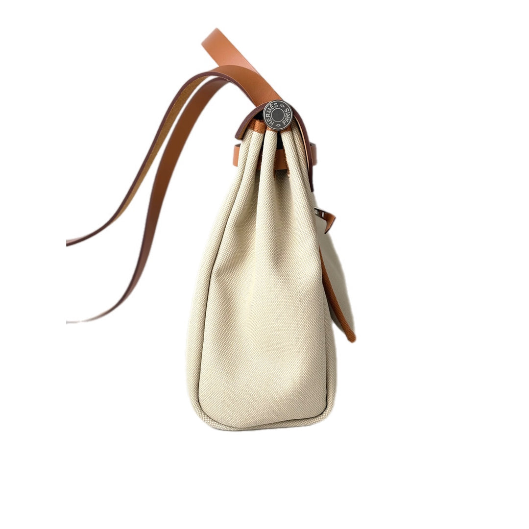 Hermes Herbag Bag Zip 31 Beton/Brown