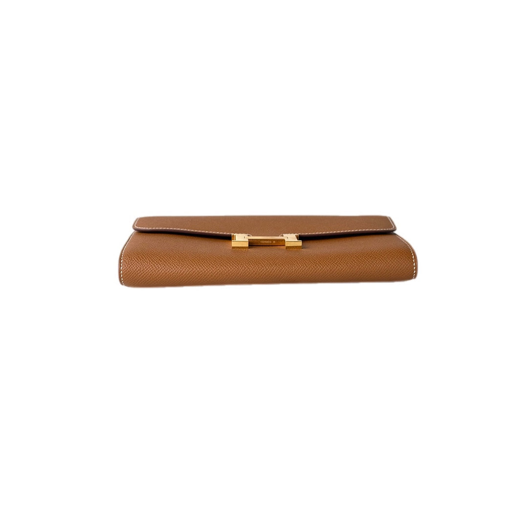 Hermes Constance To Go Bag Gold Epsom