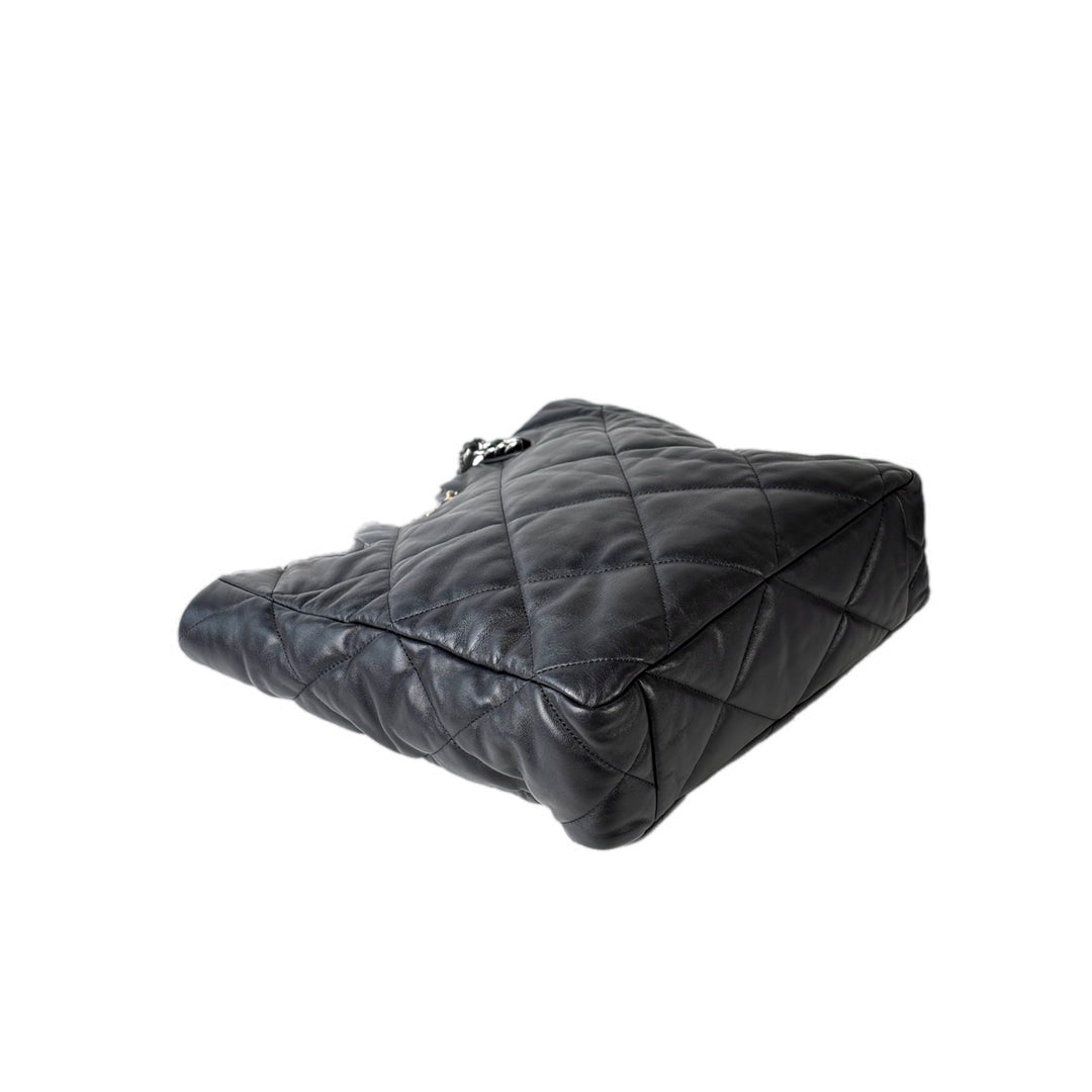 Chanel 19 Tote Bag Black Calfskin