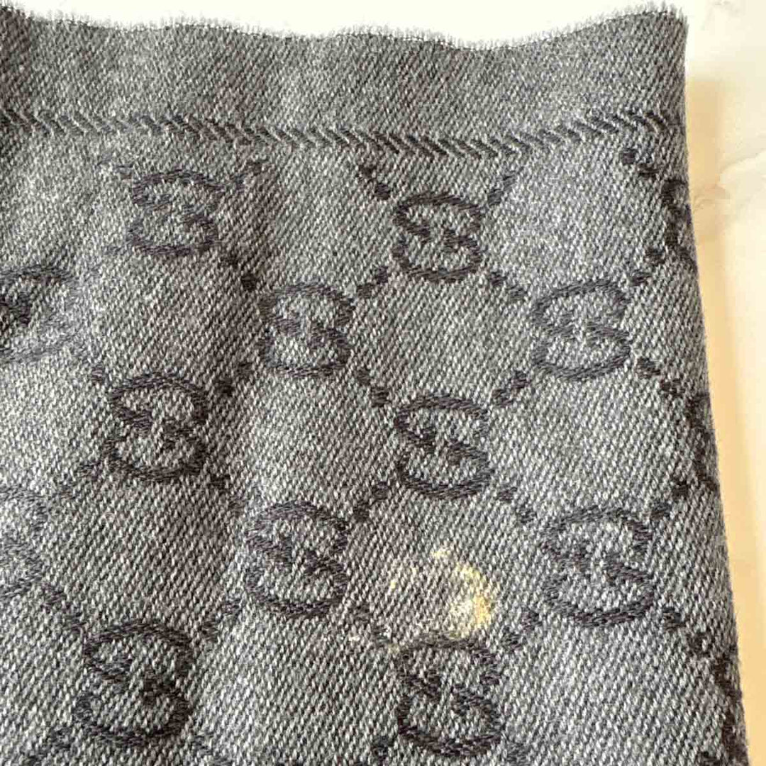Gucci GG Grey Scarf