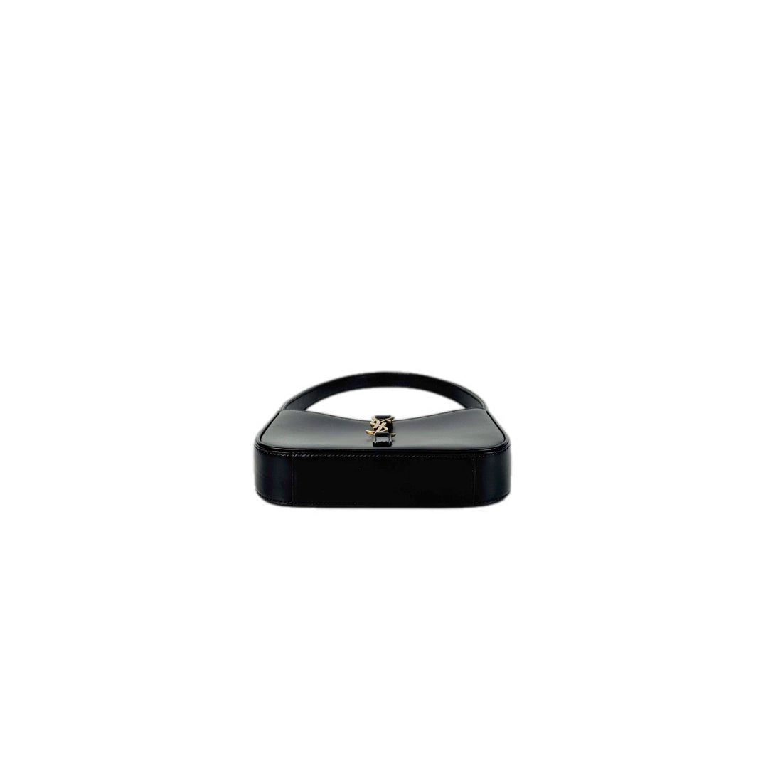 YSL Le 5 a 7 Mini Shoulder Bag Black Calfskin