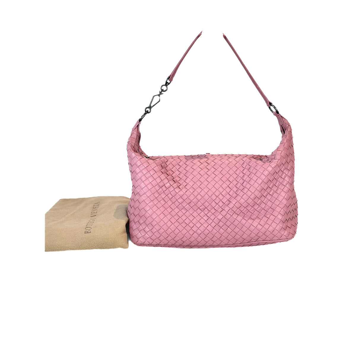 Bottega Veneta Strap Bag Old Pink