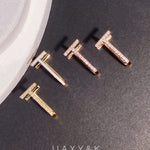 Multi-use Diamond Earrings - Jiaxyk