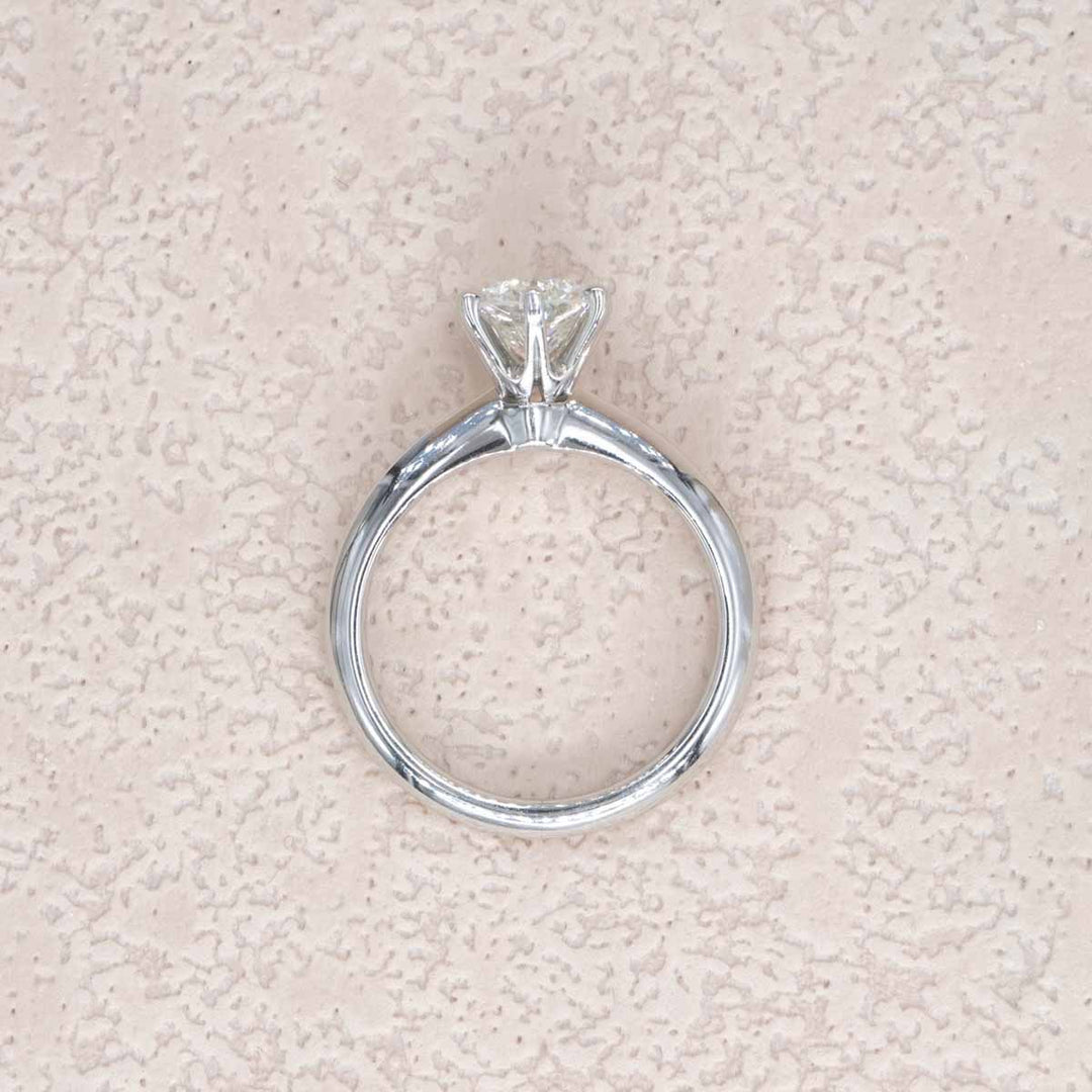 Tiffany Diamond Ring DO.88 I vvs2 F Pt950