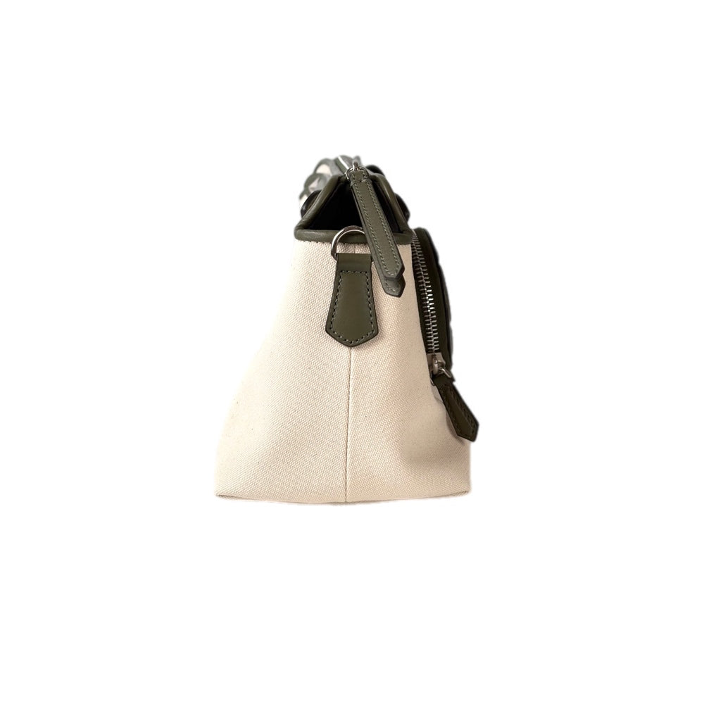 Fendi By The Way Canvas/Green Small Bag