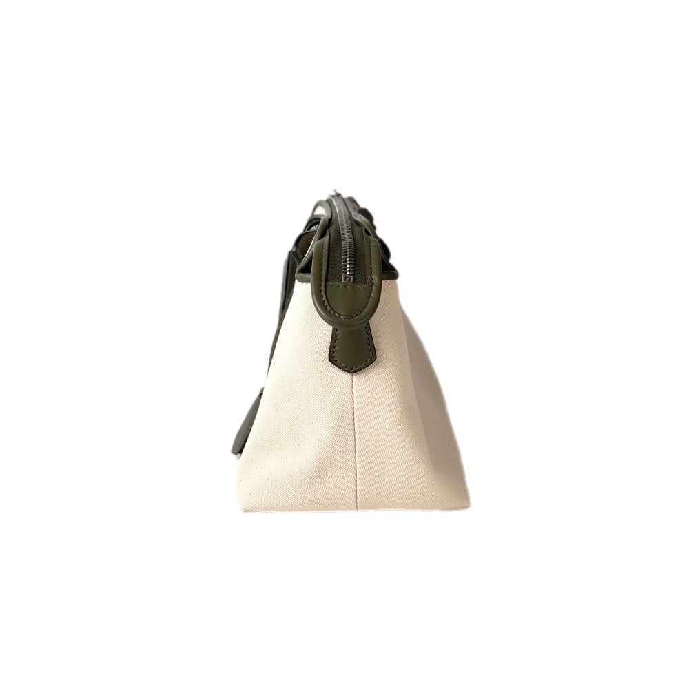 Fendi By The Way Canvas/Green Small Bag