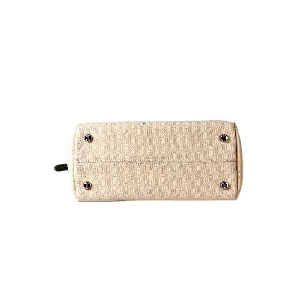 Fendi By The Way Canvas/Green Small Bag