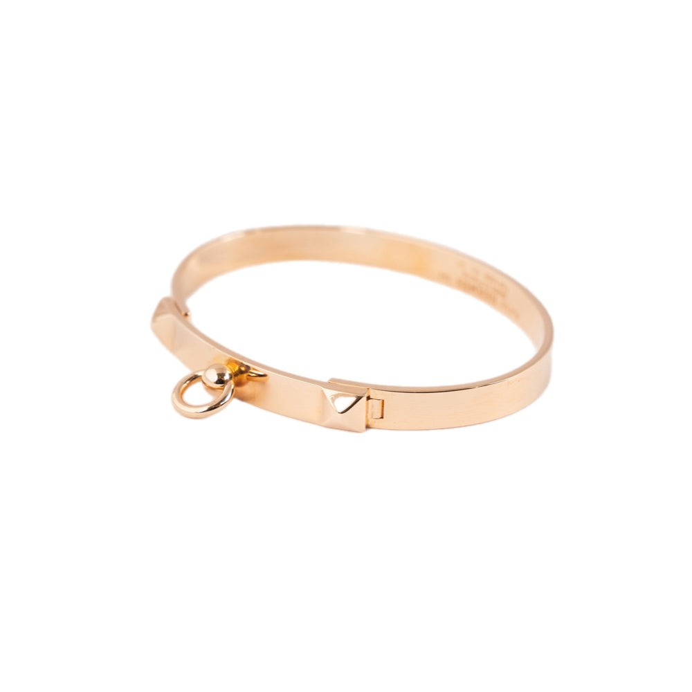 Hermes Collier De Chien Bangle 18k Yellow Gold SH