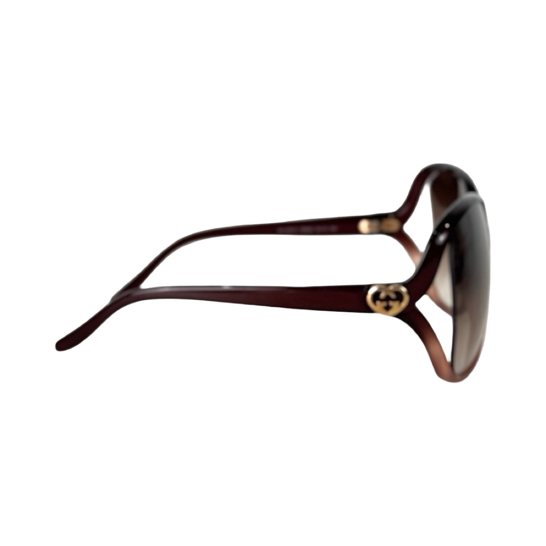 Gucci Brown Square Sunglasses