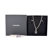 Chanel CC Crystal Pearl Necklace