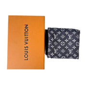 Louis Vuitton Shawl Monogram Blue Denim
