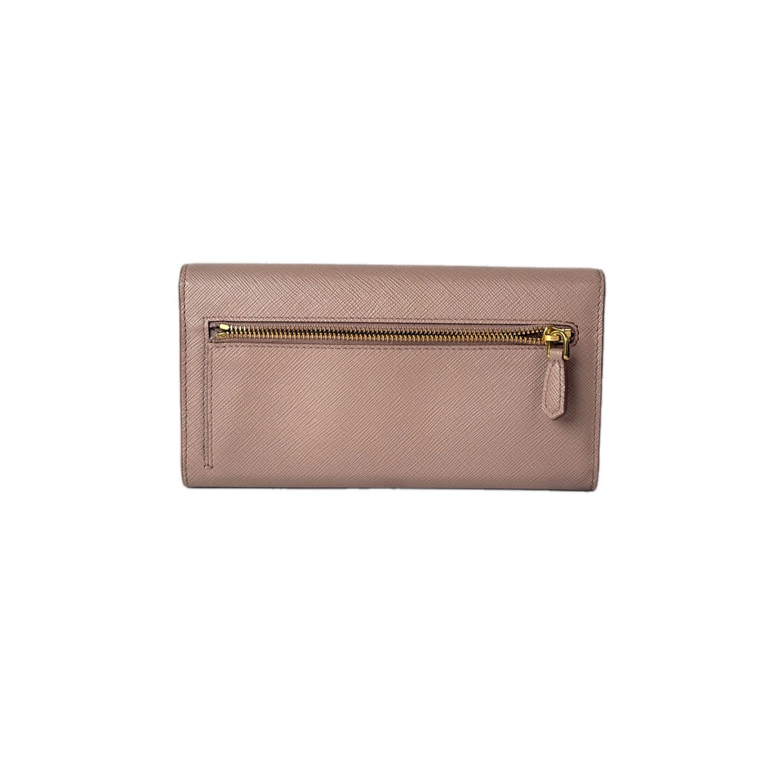 Prada Nude Long Wallet