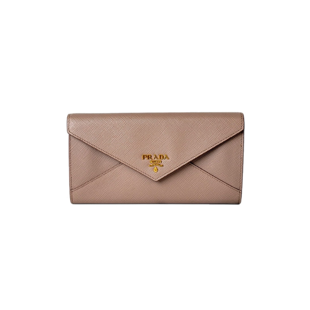 Prada Nude Long Wallet
