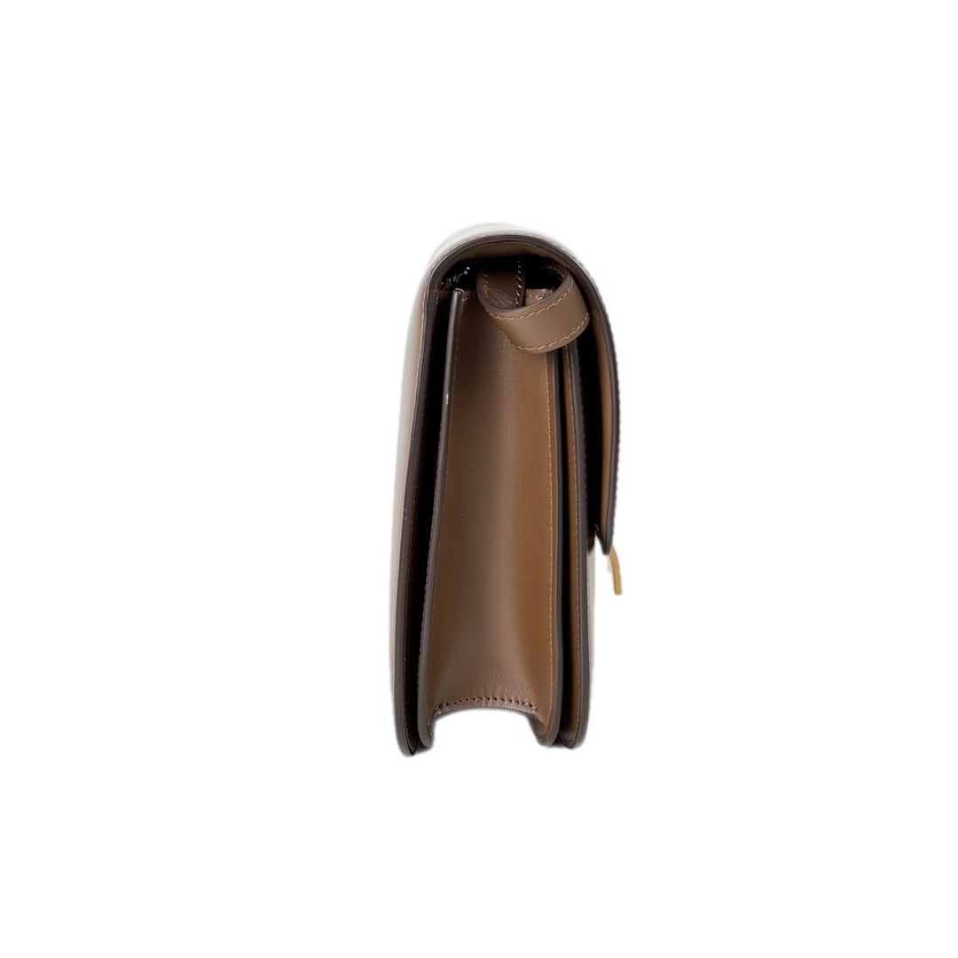 Celine Medium Classic Box Bag Brown