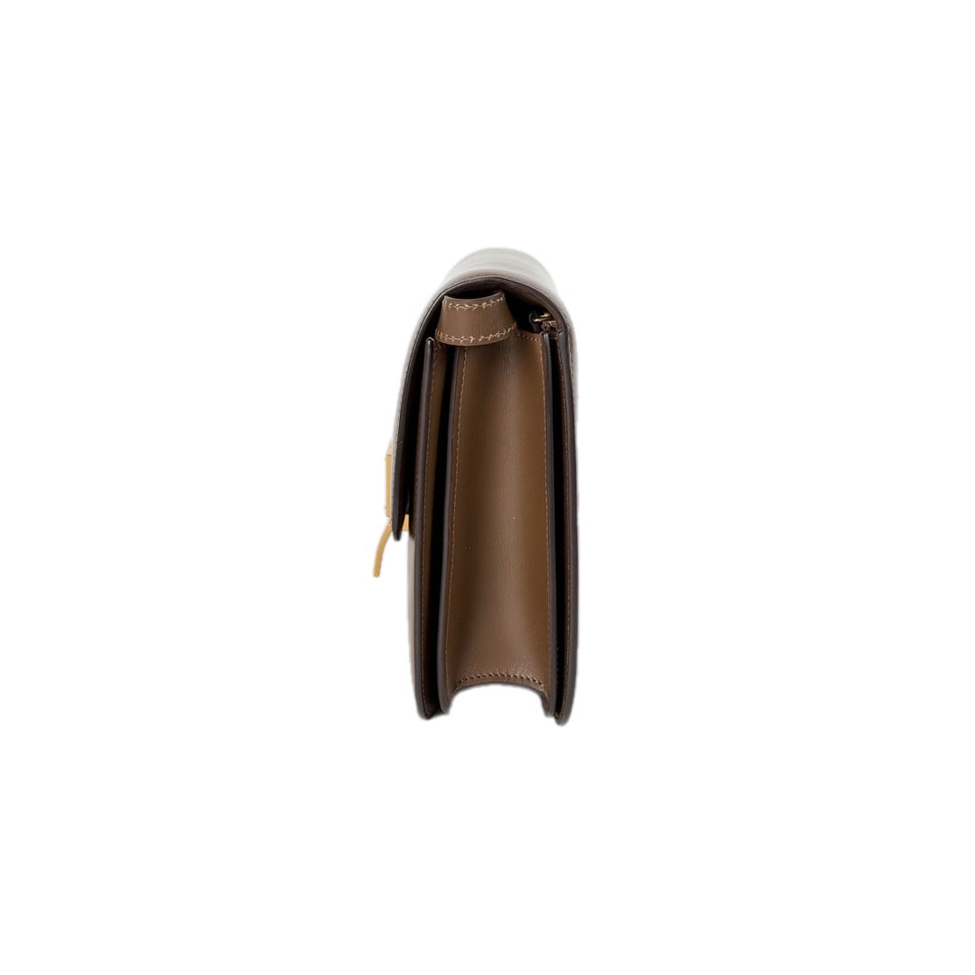 Celine Medium Classic Box Bag Brown