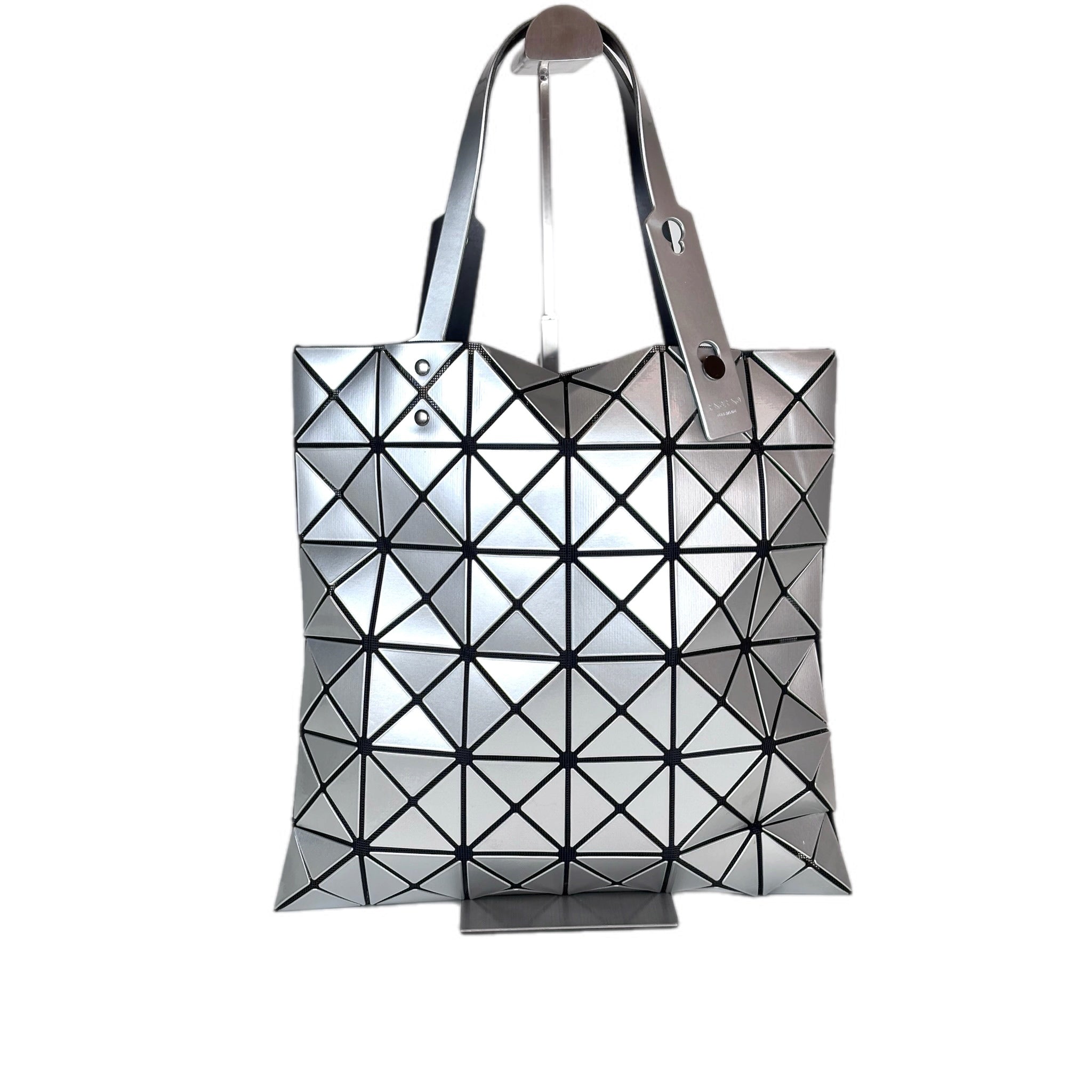 Baobao ISSEY MIYAKE Tote Bag Silver