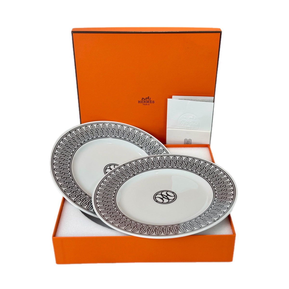 Hermes H Deco Dessert  Plate n1