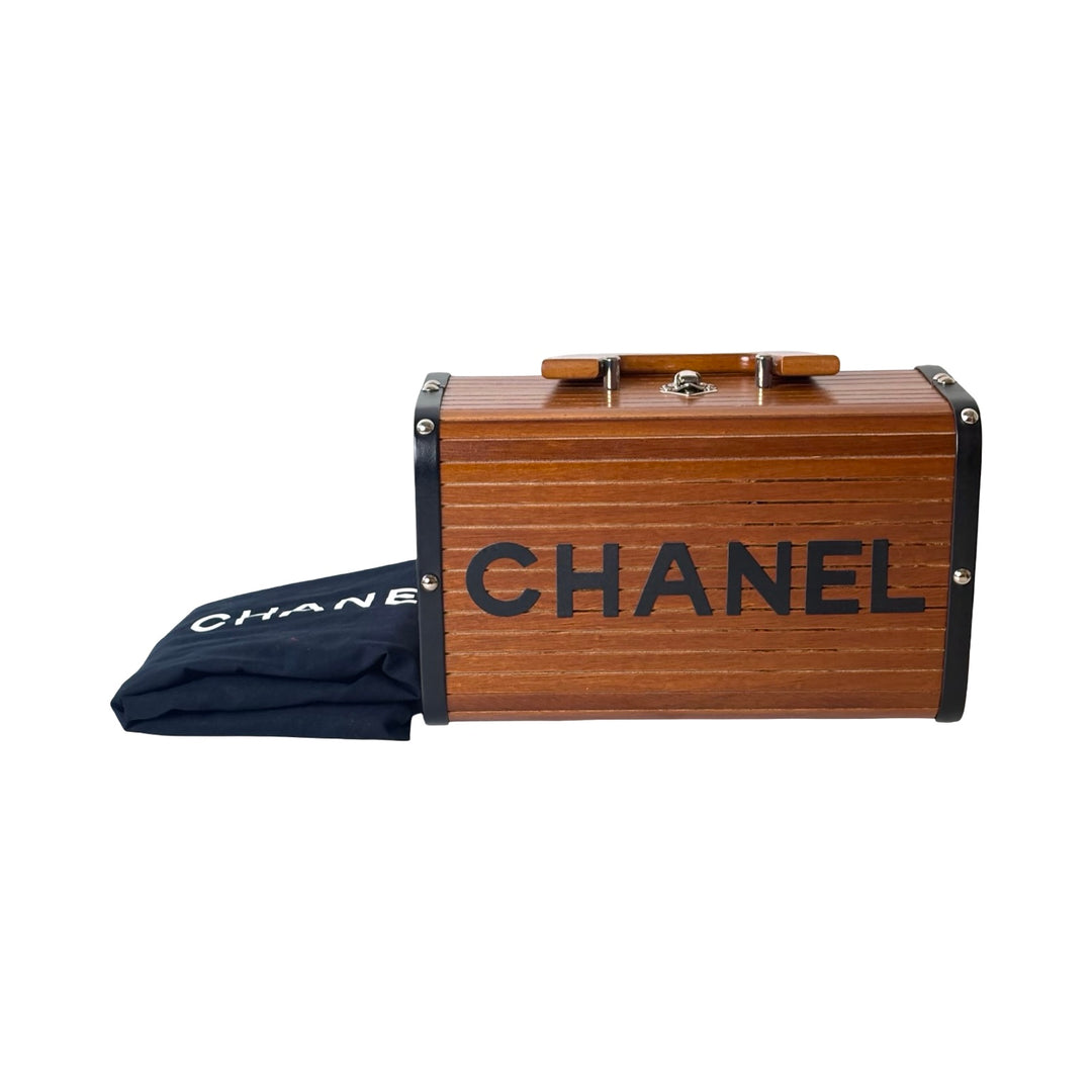 Chanel Vintage 1994-1996 Wood Box Bag