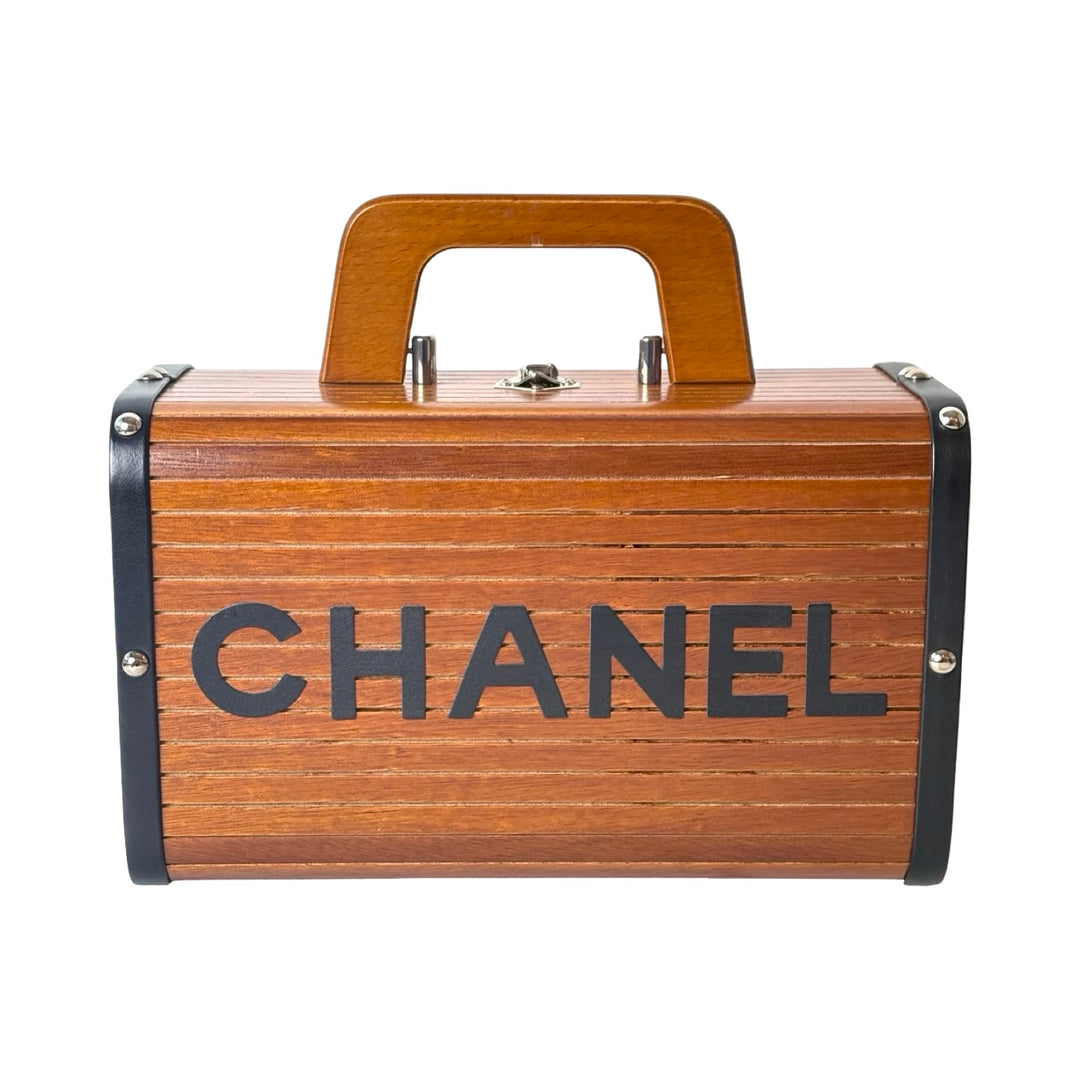Chanel Vintage 1994-1996 Wood Box Bag