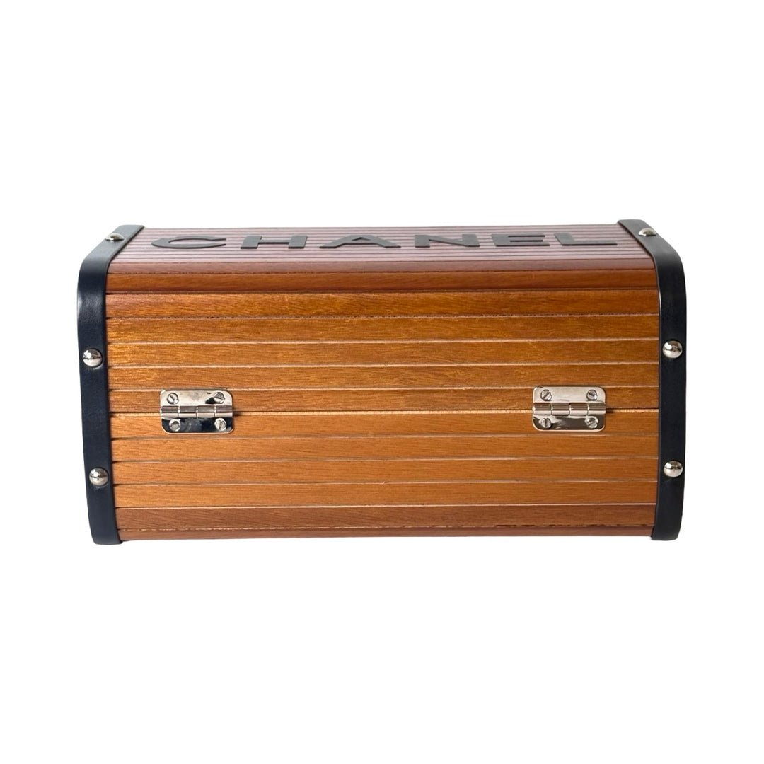 Chanel Vintage 1994-1996 Wood Box Bag