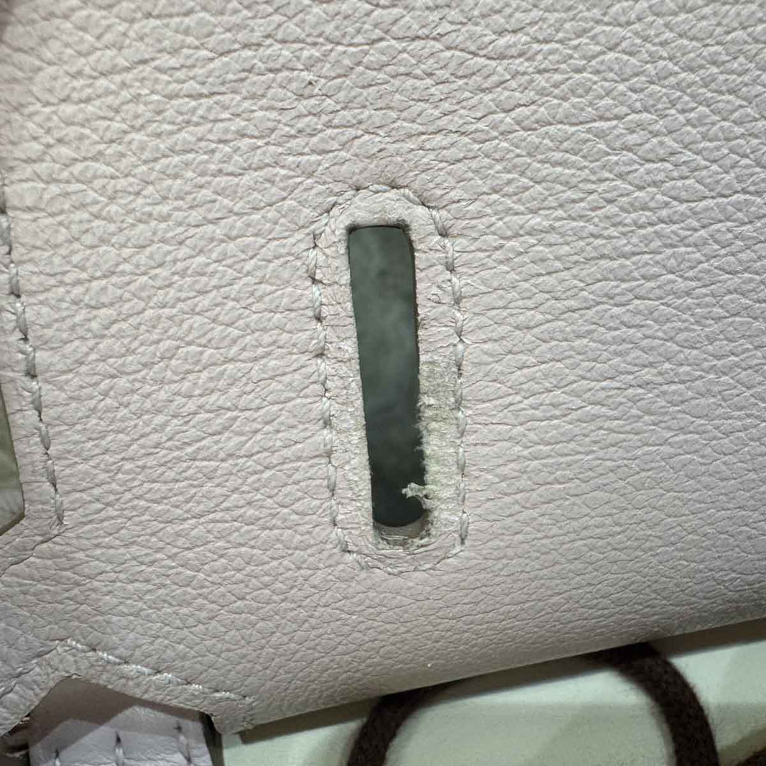 Hermes Jypsiere Mini Bag Mauve Pale Evercolor