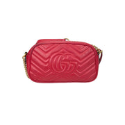 Gucci Marmont Small Red Camera Bag