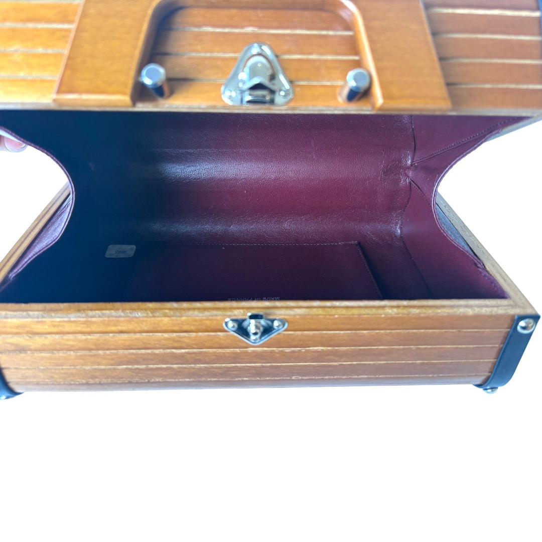 Chanel Vintage 1994-1996 Wood Box Bag