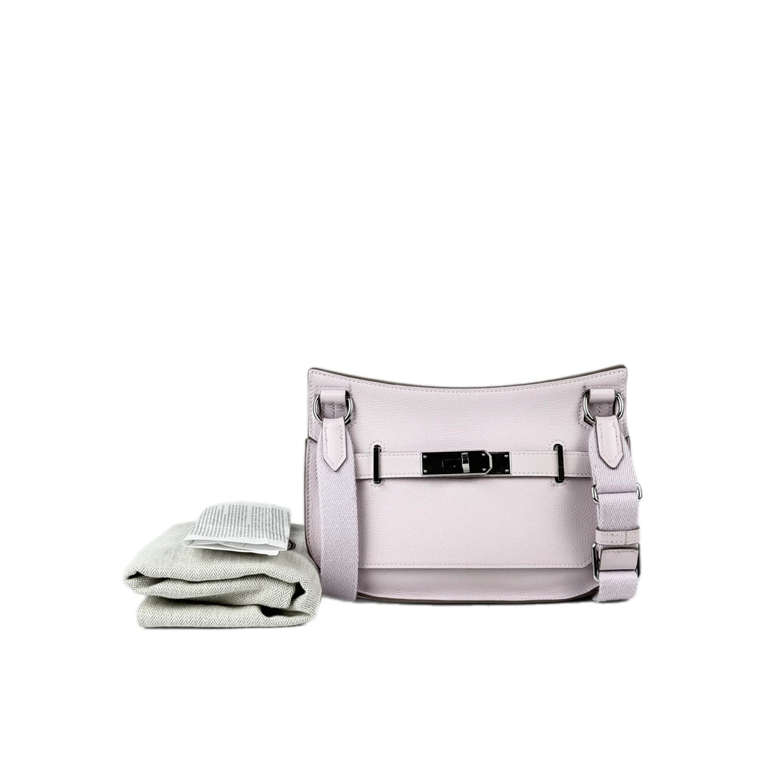 Hermes Jypsiere Mini Bag Mauve Pale Evercolor