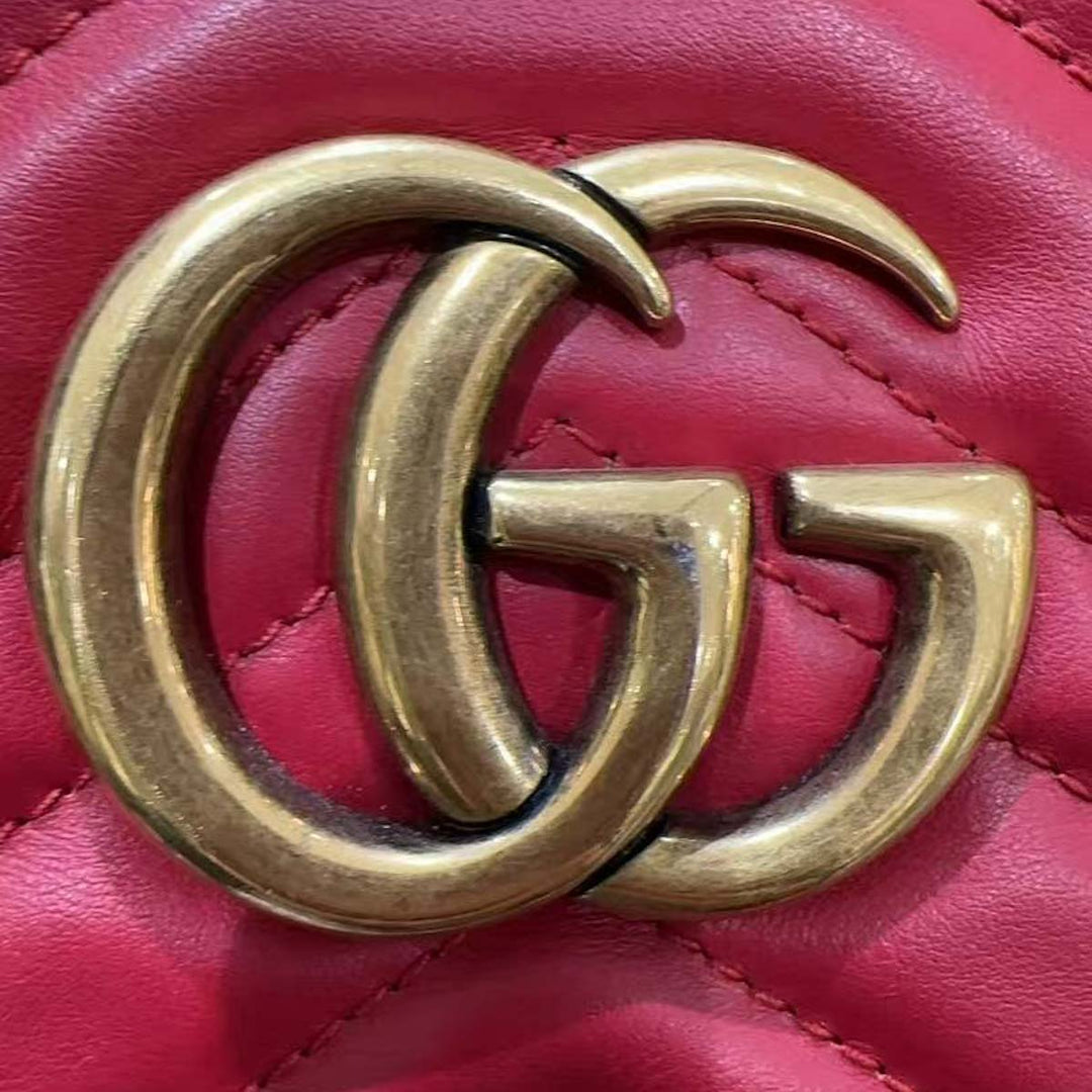 Gucci Marmont Small Red Camera Bag