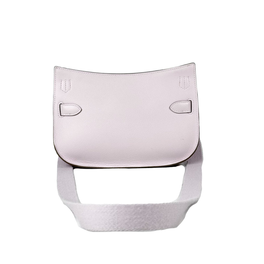 Hermes Jypsiere Mini Bag Mauve Pale Evercolor