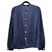 Miumiu Long Sleeve Shirt Navy #38 - Jiaxyk