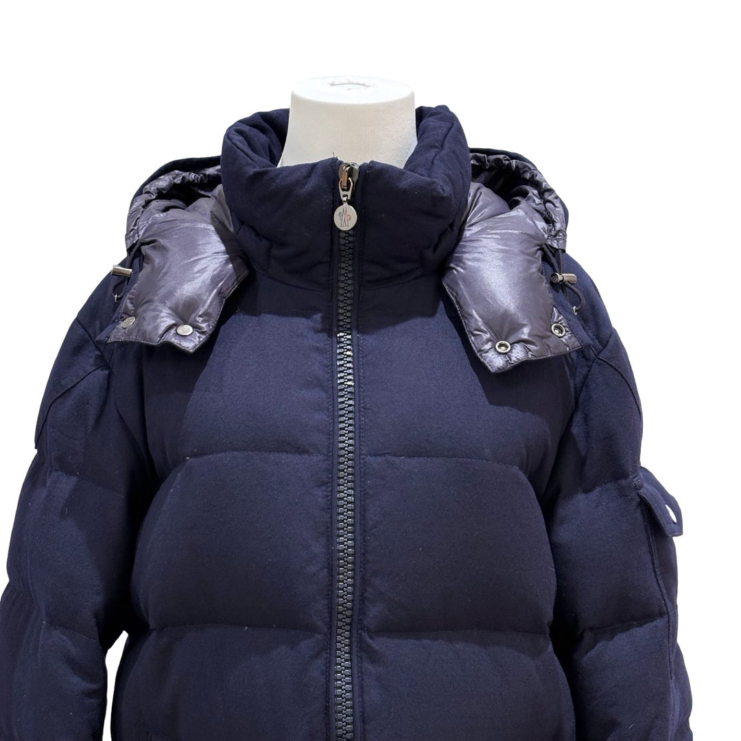 Moncler Blue Montgenevre Down Jacket #3