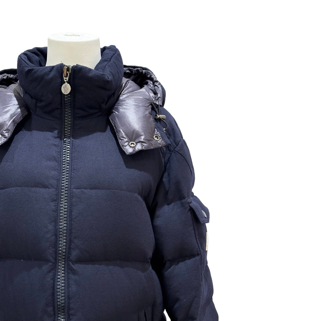 Moncler Blue Montgenevre Down Jacket #3