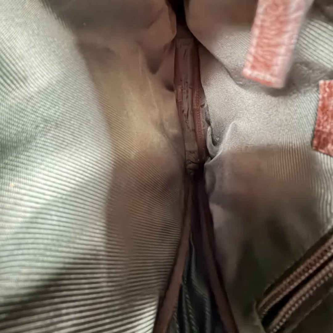 Gucci Shoulder Bag Canvas Brown