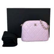 Chanel Light Purple 24S Mini Clutch Bag - Jiaxyk