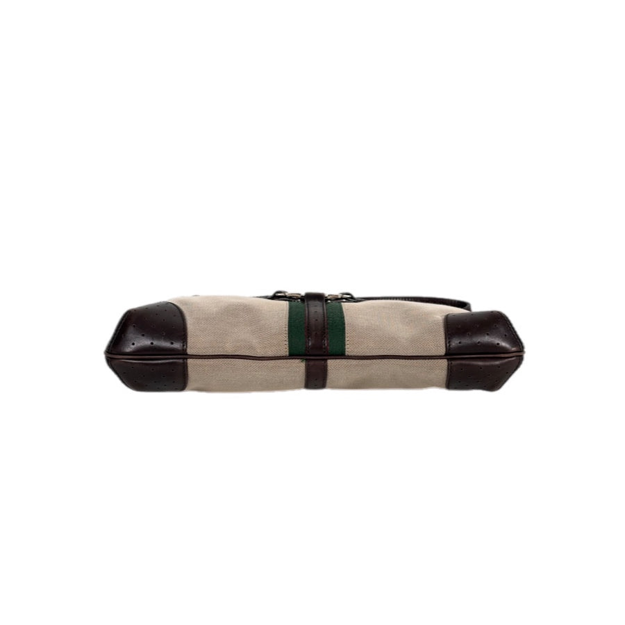 Gucci Beige Canvas Shoulder Bag